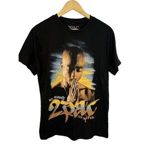 2 Pac Men's " Me Against The World " T Shirt - Size Medium